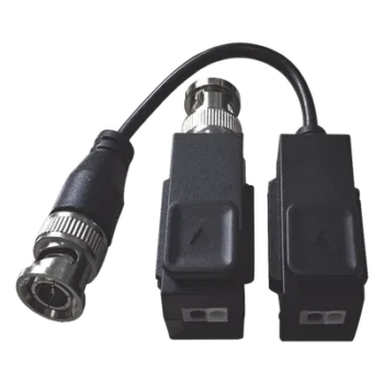 Transceptor de Video Pasivo / Hasta 8 MP (4K) / Distancia 400 m (1312.3 ft) / Inmunidad 60 dB / Audio por Coaxitron / Push Button