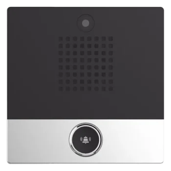 Intercomunicador IP de Video / HD 720p / 1 Botón / 2 Líneas SIP / PoE 802.3af / IP54 / Relé Integrado