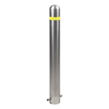 Bolardo Fijo / Acero Inoxidable SS304 / 900 mm (2.95 ft) / Ø 114 mm / Espesor 2 mm / Operación Manual
