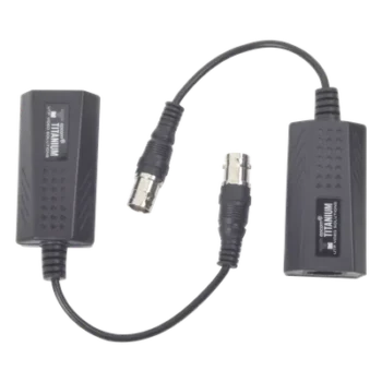 Extensor IP Pasivo / Conversión Ethernet sobre Coaxial / Alcance 200 m (656.2 ft) / 10 Mbps / Protección Sobretensiones 2 kV / Sin Alimentación Externa