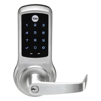 Cerradura Electrónica Autónoma / 500 Usuarios PIN / Grado 1 ANSI/BHMA / Pestillo 70 mm UL 10C / Instalación Cilíndrica 35-45 mm / Z-Wave Compatible