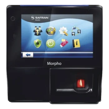 Lector de huella biométrico / Control de acceso y asistencia / IP65 / PoE / Pantalla táctil / 5000 usuarios / Mifare integrado