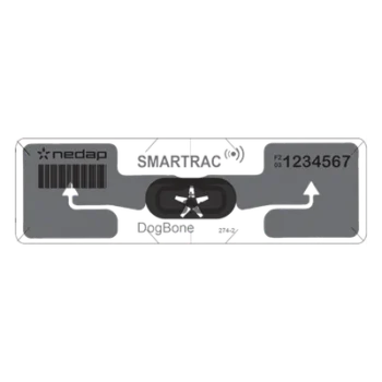 Etiqueta UHF para Exterior / Identificación Vehicular / Pasiva EPC Gen 2 / Alcance 12 m (39.4 ft) / IP65 / Adhesivo Transparente / Resistente UV y Vandalismo