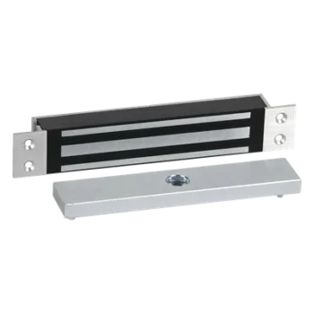 Chapa Magnética Mortise Mini / 750 lbs / 12-24 VDC / Perfil Bajo / 9 x 1.5 x 1.17 pulgadas
