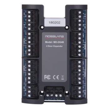 Módulo Expansor de Control de Acceso / 4 Puertos Wiegand / 4 Salidas Relé 5A NA/NC/COM / Comunicación Supervisada / 12 VCC / Diseño Compacto