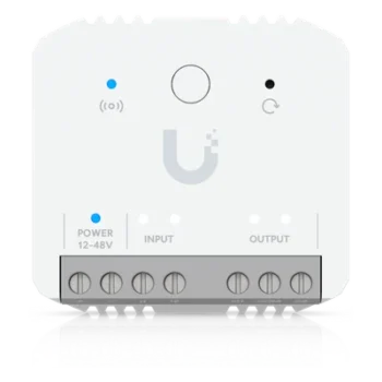Relé Inteligente / Contacto Seco 10A / 12-48V DC / 12-240V AC / Alcance Inalámbrico 2 km (1.2 mi) / Integración UniFi Protect
