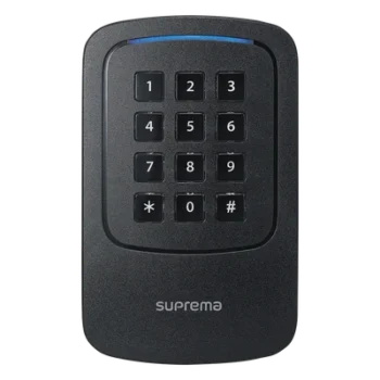 Lector Esclavo de Tarjetas con Teclado / Multitecnología RFID 125kHz-13.56MHz / NFC / Bluetooth / IP65-IP67 / IK08 / 3.1x5.1x1.0 in