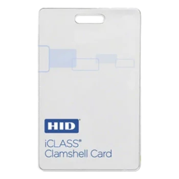Tarjeta de Proximidad iClass / 2 kbit Memoria / Formato H10301 26-bit / Código de Sitio 0-255 / Numeración 0-65535 / Diseño Clamshell