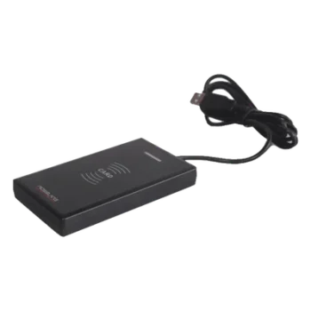 Lector Enrolador de Escritorio / MIFARE 13.56 MHz / USB 150 cm (4.9 ft) / Windows 7/8/10 / 123x70x16.2 mm (4.9x2.8x0.7 in)