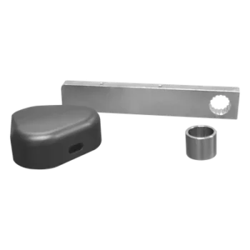 Enganche para Brazo Rectangular / Compatible 3.8 m (12.5 ft) y 4.8 m (15.7 ft) / Barreras FAAC 620 y 615