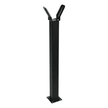 Descansa brazo para plumas de barrera vehicular / Acero galvanizado / IP54 / 194-247 mm / Compatible GARD8
