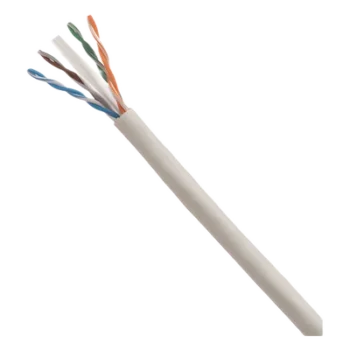 Bobina de Cable UTP / Categoría 6 Mejorado / 23 AWG / 305 m (1000 ft) / CMP Plenum / 4 Pares / Cobre Sólido