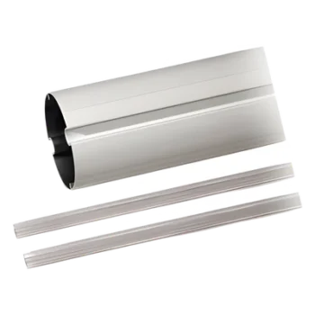 Mástil Tubular / 6 m (19.7 ft) / Aluminio / Barrera Vehicular