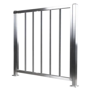 Puerta de Medio Cuerpo / Acero Inoxidable / 100 cm (3.3 ft) Ancho / 90 cm (2.9 ft) Alto / Control de Acceso