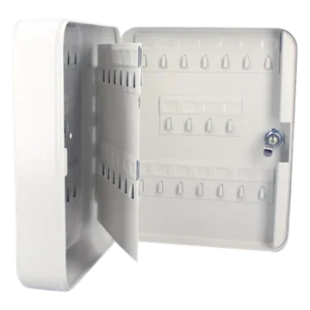 Caja para llaves / 36 llaves / Acero calibre 22 / Cerradura de latón / 6.3 x 7.9 x 3.0 pulgadas