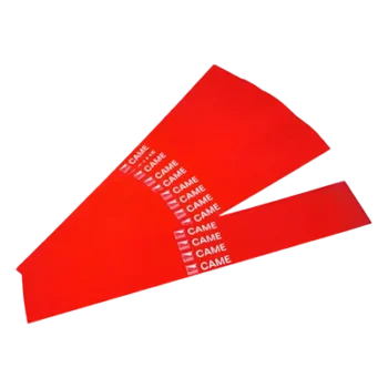 Bandas Reflectantes para Mástil / 20 Piezas / Alta Visibilidad Roja / Resistente a Intemperie y UV / Diseño Universal