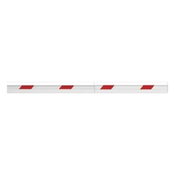 Brazo telescópico de aluminio / Hasta 4 m (13.1 ft) / Sección exterior 86×44 mm / Compatible con barreras PB4030L/R