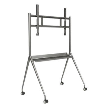 Soporte de Piso Móvil / Pantallas 86" y 98" / VESA 400x200 a 600x400 / Carga 135 kg / Estructura Metálica