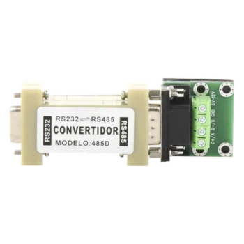 Convertidor de interfaz / RS232 a RS485 / Half-duplex automático / 115.2 kbps / 1200 m (3937 ft) / 5-12 VCC