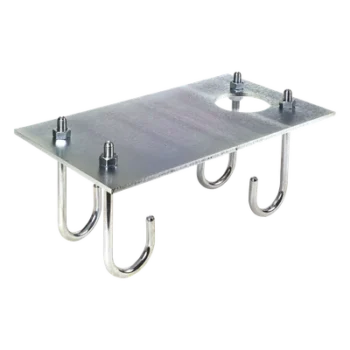 Base de anclaje / Barrera vehicular / Compatible FAAC 615 / Agujeros preperforados / Estructura reforzada