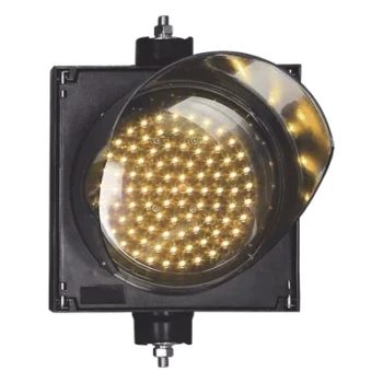 Semáforo LED / Ámbar 500 cd / 90 LEDs / 30° Ángulo de Visión / 6 W / Hermético
