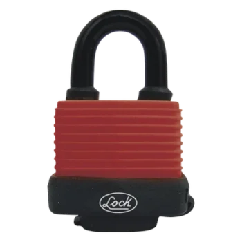 Candado Impermeable / Arco Corto 26 mm / Grosor Cuerpo 32 mm / Nivel de Seguridad 4 / Llave Estándar