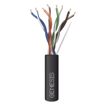 Bobina de Cable / UTP Cat6 PLENUM / 305 m (1000 ft) / 4 Pares / PVC Resistente a Luz Solar / UL CMP / 350 MHz / CCTV y Redes de Datos