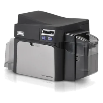 Impresora de Tarjetas ID / Dye Sublimation y Transferencia Térmica de Resina / 300 dpi / Cifrado AES-256 / USB 2.0 y Ethernet / Capacidad 100 Tarjetas