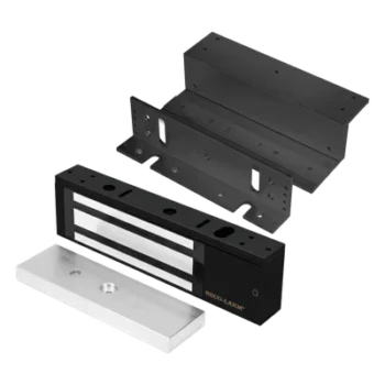 Kit de Control de Acceso / Chapa Magnética 1200 lbs (545 kg) / Montaje Z y L / 12-24 VDC / UL / Interior