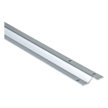 Guía de Piso para Ruedas Tipo V / Montaje de Sobreponer / Longitud 3 m (9.84 ft) / Acero Galvanizado / Ancho 25 mm