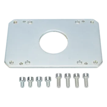 Placa intermedia para brazo de barrera / Acero inoxidable / Compatible GT4-GX4 / Resistente a corrosión