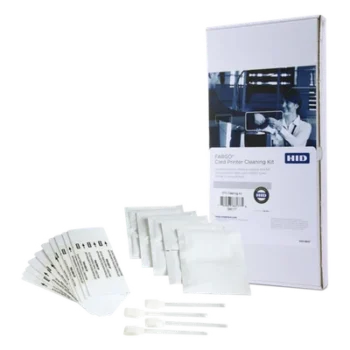 Kit de Limpieza / 4 Bastoncillos / 10 Tarjetas / 10 Almohadillas / 3 Tarjetas con Alcohol / HDP5000 y HDP5000e