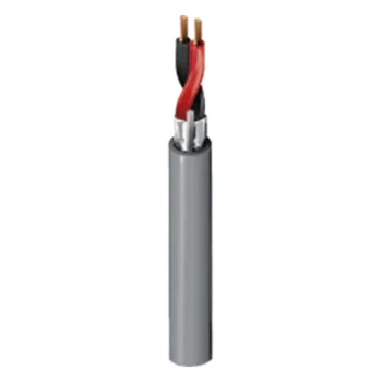 Cable Multipropósito para Alarma / 2x16 AWG / Blindado / CMR Riser / 305 m (1000 ft) / Gris