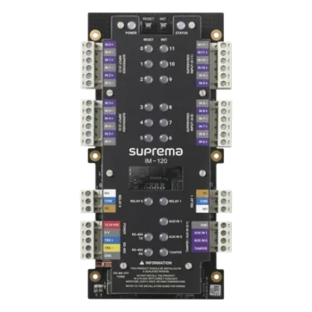 Módulo de Supervisión / 12 Entradas Supervisadas / 2 Relevadores / Conexión en Cascada RS485 / 31 Unidades