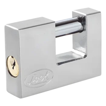 Candado de Seguridad para Cortina Metálica / Grillete 13 mm / Cuerpo 20 mm / Nivel de Seguridad 6 / 5 Pernos / Llave Estándar