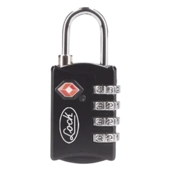Candado de Combinación TSA / Cuerpo 29 mm / Altura 66.5 mm / Grosor 14 mm / Discos Programables / Nivel de Seguridad 3