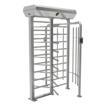 Torniquete de cuerpo completo / 1 carril / 25 personas por minuto / Acero inoxidable SUS304 / IP54 / -28°C a 60°C / 4.59 x 4.58 x 7.28 ft