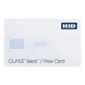 Tarjeta inteligente / iCLASS SEOS + PROX / 8KB / 5.4 x 8.57 cm / No clonable / Pedido mínimo 100 pzas