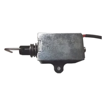 Electroimán para Torniquete / Aluminio / 24 VCD 0.63 A / Terminal Jack / Operación Izquierda