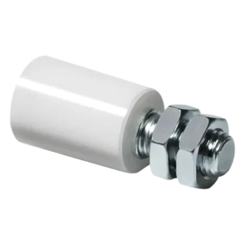 Rodillo de Nylon / Diámetro 39 mm / Cuerpo de Acero Galvanizado / Par de Apriete 5,30 Nm / M16 / Placa Guía 24 mm