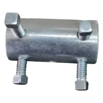 Cople / Unión para Tubo / Puertas de Garage / Gran Tamaño / Acabado Anticorrosión