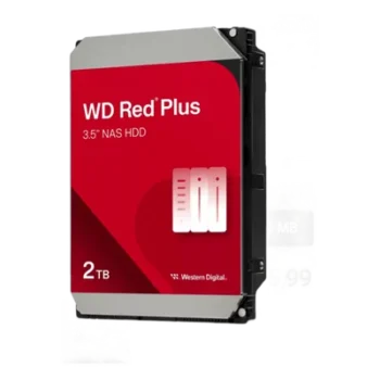 Disco Duro NAS / 2 TB / 3.5" / 5400 RPM / CMR / 175 MB/s / NASware / RAID hasta 8 Bahías / MTBF 1M Horas