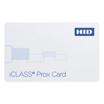 Tarjeta de Acceso Dual / iClass 13.56 MHz / Prox 125 kHz / Memoria 2 Kbits / PVC Compuesto / Sin Perforación / Numeración Personalizable