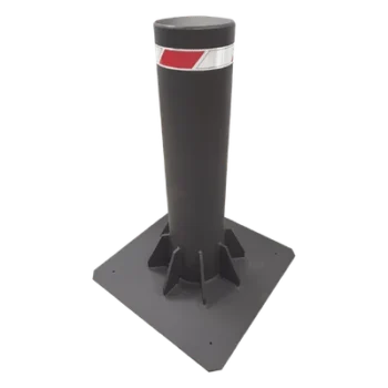 Bolardo Fijo de Alta Seguridad / 220 mm Diámetro / 750 mm Altura / 12 mm Espesor Pared / Acero al Carbón / 2.46 ft Altura / 0.72 ft Diámetro