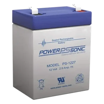 Batería de Respaldo AGM/VRLA / 12V / 2.9 Ah / Terminales F1 / Vida Útil 5 Años / Reconocida UL