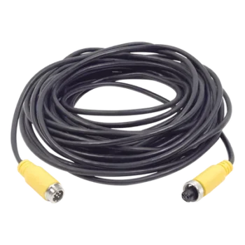 Cable Extensor para Videovigilancia Móvil / 3 m (9.8 ft) / Conector Aviación 6 Pines / Transmisión Triple / Uso Vehicular