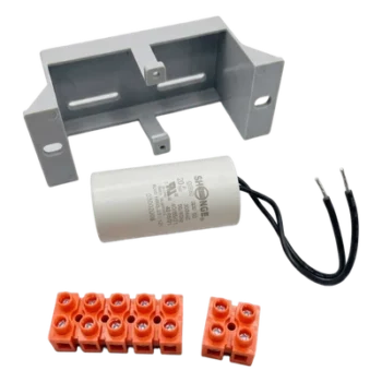 Capacitor de Arranque / 20 µF / 450 VAC / Con Holder / Para Barreras de Acceso Vehicular