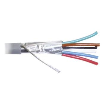 Bobina de Cable / 8 Conductores / 22 AWG / 305 m (1000 pies) / CMR / Blindado / -20°C a 60°C / 3.7 mm