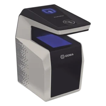 Lector de huella 3D sin contacto / Prox HID/iClass/MIFARE/DESFire / PoE+ / IP65 / -10°C a 55°C
