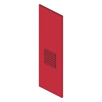 Puerta para gabinete de barrera / Diseño específico FAAC 620 / Acabado anticorrosión / Ajuste preciso de sellado